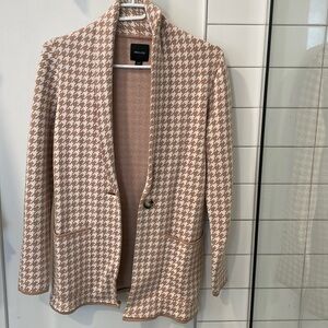 Houndstooth Coatigan